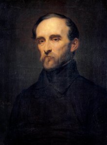 Porträtt av Eugene Cavaignac (1802-1857) Generalguvernör i Algeriet Målning av Ary Scheffer (1795-1858) 1800-talet. Dämpa. 0,76x0,56 m. av Ary Scheffer