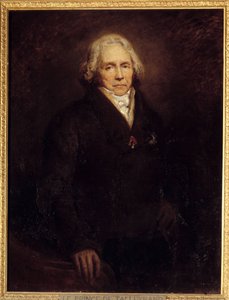 Porträtt av den franske politikern Charles Maurice de Talleyrand Perigord (eller Talleyrand-Perigord