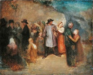Scene of an Exodus, c.1858 av Ary Scheffer