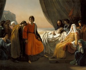 Saint Louis död, ca. 1817 av Ary Scheffer