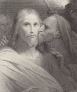 Judas kyss av Ary Scheffer