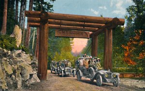 Ingång till Mount Rainier National Park, c1916