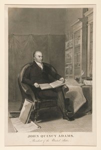 John Quincy Adams, USA:s president av Asher Brown Durand
