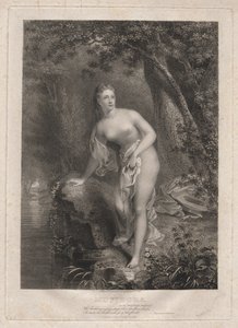 Musidora av Asher Brown Durand
