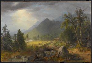 Den första skörden i vildmarken, 1855