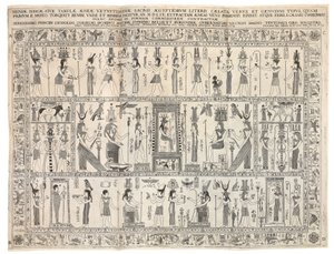 Oidipus Aegyptiacus av Athanasius Kircher