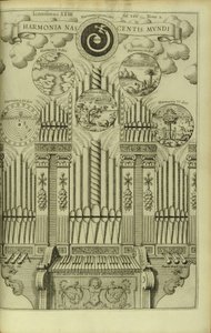 The Harmony of the Birth of the World Harmonia Nascentis Mundi från Musurgia Universalis av Athanasius Kircher
