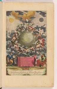 Titelsidan för Mundus Subterraneus av Athanasius Kircher