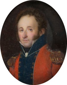 Porträtt av Orlando, ca 1:e jarl av Bradford (1762-1825), ca 1782-1811 (olja och duk) av Athanasius Smolky