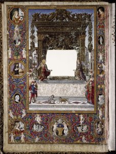 Missal av Thomas James: Frontitspiece