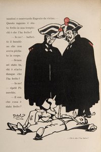 Illustration från Pinocchio