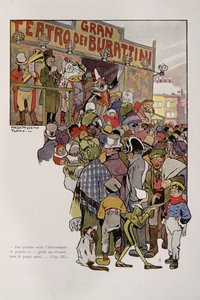 Illustration från Pinocchio