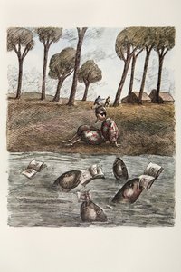 Illustration från "Pinocchio" av Carlo Collodi