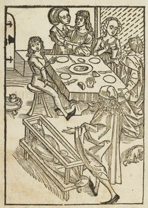 En uppriktig varning för den falska kärleken till denna värld - 1 av attributed to Albrecht Dürer