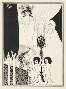 Illustration till "Salome" av Oscar Wilde