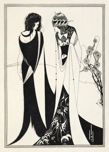 Illustration till "Salome" av Oscar Wilde