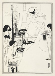 Illustration till "Salome" av Oscar Wilde