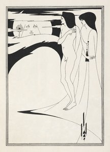 Illustration till "Salome" av Oscar Wilde av Aubrey (after) Beardsley
