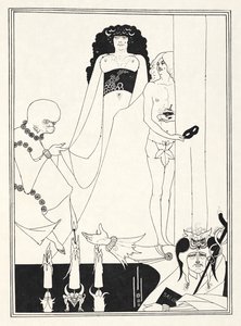 Illustration till "Salome" av Oscar Wilde