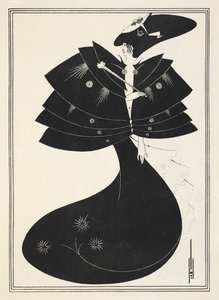 Illustration till "Salome" av Oscar Wilde av Aubrey (after) Beardsley