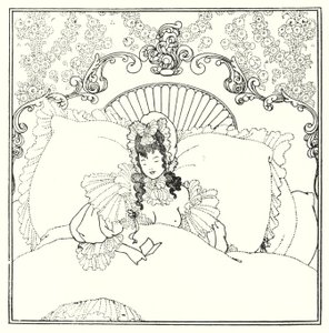 Billet-Doux (gravyr) av Aubrey (after) Beardsley