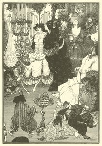 The Toilet of Helen (litografi) av Aubrey (after) Beardsley