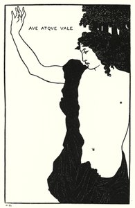 Hail And Goodbye, Catullus, Carmen Ci av Aubrey Beardsley