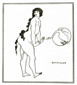 Bathyllus, ca 1894 av Aubrey Beardsley