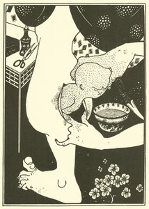 Benkalvens födelse av Aubrey Beardsley