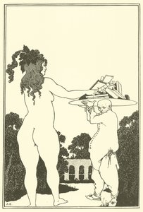 Boktallrik av Aubrey Beardsley