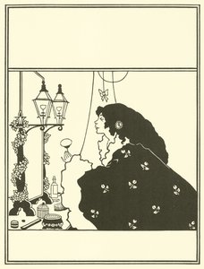 Omslagsdesign, den gula boken av Aubrey Beardsley