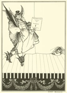 Designprospekt för Savoyen av Aubrey Beardsley
