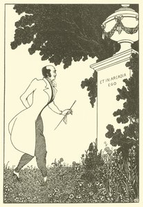 Och i Arcadia är jag av Aubrey Beardsley