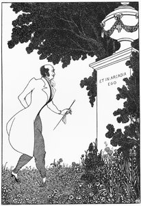 Et in Arcadia Ego, illustration från 