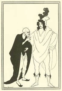 Undersökning av Herald av Aubrey Beardsley