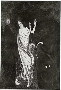 Fjärde tablå av Das Rheingold, illustration från 