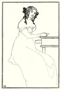 Frontispice av Aubrey Beardsley