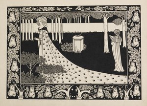 La Beale Isoud på Joãous Gard. Från "Le morte D