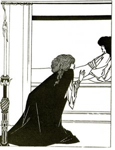 Lamour, ca 1894 av Aubrey Beardsley