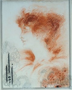 Rezanne, 1894 av Aubrey Beardsley
