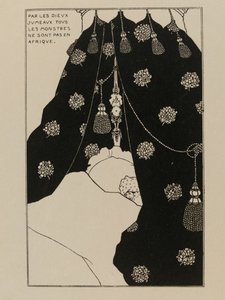 Självporträtt i sängen Självporträtt i sängen, 1894. av Aubrey Beardsley