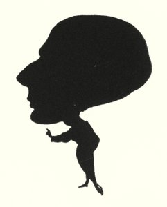 Siluett av Aubrey Beardsley av Aubrey Beardsley
