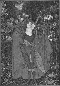 The Abbé, 1896, 1935. av Aubrey Beardsley