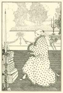 Baronernas bön av Aubrey Beardsley