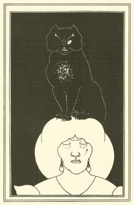Den svarta katten av Aubrey Beardsley