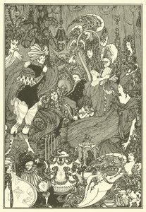 Mjältgrottan av Aubrey Beardsley