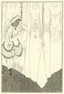 Drömmen från The Rape of the Lock av Aubrey Beardsley