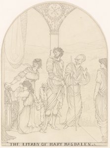 Maria Magdalena litania av Aubrey Beardsley