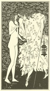 Den mystiska rosenträdgården av Aubrey Beardsley