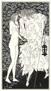 Den mystiska rosenträdgården av Aubrey Beardsley